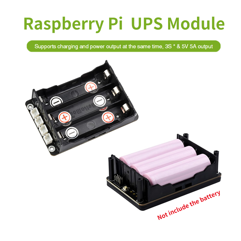 Raspberry Pi Uninterrupted Power Supply Ups 18650 - Raspberry Pi 5 UPS HAT 지원