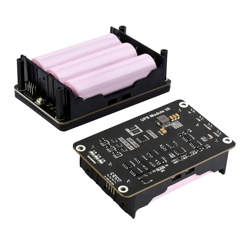 Raspberry Pi Uninterrupted Power Supply Ups 18650 - 라즈베리 파이 5 시리즈용 3S 전원